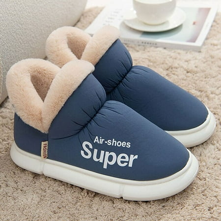 QWZNDZGR Winter Boots Woman Plush Slippers Outdoor Thick Platform Warm Cotton Boots Non-Slip Indoors Footwear Couple Ladies Shoes
QWZNDZGR Winter Boots Woman Plush Slippers Outdoor Thick Platform Warm Cotton Boots Non-Slip Indoors Footwear Couple Ladies Shoes