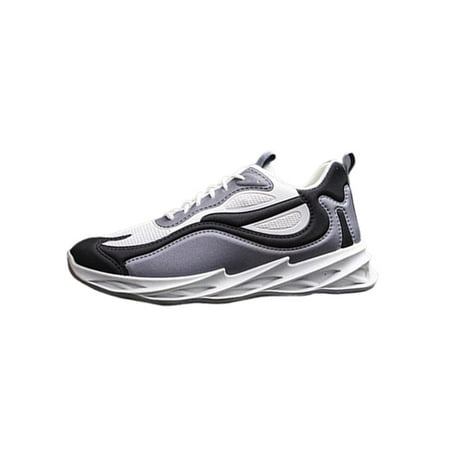Ferndule Mens Slip Resistant Sneakers Hiking Lightweight Trainers Comfortable Lace Up Gray White Black 8.5
Ferndule Mens Slip Resistant Sneakers Hiking Lightweight Trainers Comfortable Lace Up Gray White Black 8.5