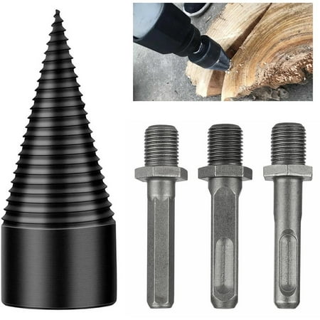 Jinyi High Speed Firewood Drill Bit Wood Splitter Screw Splitting Cone with 3 handles
Jinyi High Speed Firewood Drill Bit Wood Splitter Screw Splitting Cone with 3 handles