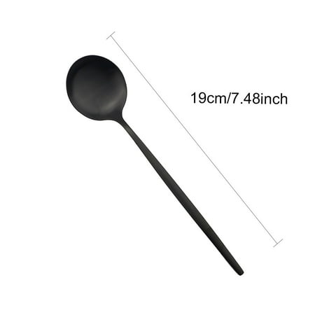 Black Matte Cutlery Set Knife Fork Spoon Dinner Set Kitchen Silverware Flatware Tableware Stainless Steel Dinnerware Set
Black Matte Cutlery Set Knife Fork Spoon Dinner Set Kitchen Silverware Flatware Tableware Stainless Steel Dinnerware Set
