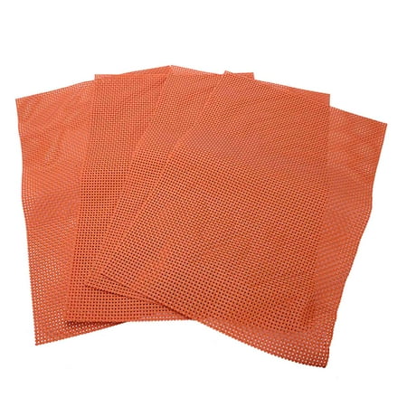 4 Pcs/Lot Weave Placemat Pvc Dining Table Mat Disc Pads Bowl Pad Coasters Waterproof Table Cloth Pad Slip-Resistant Pad-Orange
4 Pcs/Lot Weave Placemat Pvc Dining Table Mat Disc Pads Bowl Pad Coasters Waterproof Table Cloth Pad Slip-Resistant Pad-Orange