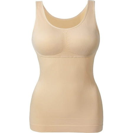 MANIFIQUE Camisoles with Built in Bra Compression Padded Shapewear Tank Tops for Women Tummy Control
MANIFIQUE Camisoles with Built in Bra Compression Padded Shapewear Tank Tops for Women Tummy Control