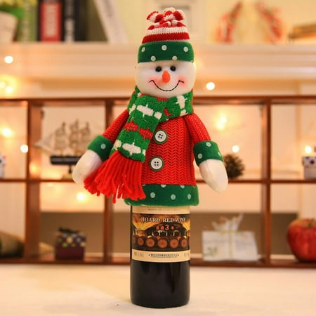 Kokovifyves Christmas Decoration Supplies Wine Bottle Cover Bags Decoration Home Party Santa Claus Christmas
Kokovifyves Christmas Decoration Supplies Wine Bottle Cover Bags Decoration Home Party Santa Claus Christmas