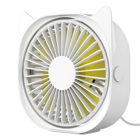 USB Desk Fan Mini Personal Fan with 3 Speeds Brushless Motor 360° Rotate Quiet Portable Cooling Table Fan for Home Office Desktop Camping Travel Dorm
USB Desk Fan Mini Personal Fan with 3 Speeds Brushless Motor 360° Rotate Quiet Portable Cooling Table Fan for Home Office Desktop Camping Travel Dorm