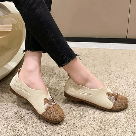 WQJNWEQ Women s Flats Shoes Leisure Fashion Ventilate Casual Round Head Comfy Casual Shoes Comfort
WQJNWEQ Women s Flats Shoes Leisure Fashion Ventilate Casual Round Head Comfy Casual Shoes Comfort