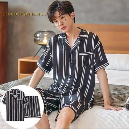 QWZNDZGR Summer Brand Short Sleeved Men Pyjamas Imitate Silk Polyester Men Pajama Sets Satin Pajama Lover Sleepwear Pajamas Nightgown 3XL
QWZNDZGR Summer Brand Short Sleeved Men Pyjamas Imitate Silk Polyester Men Pajama Sets Satin Pajama Lover Sleepwear Pajamas Nightgown 3XL