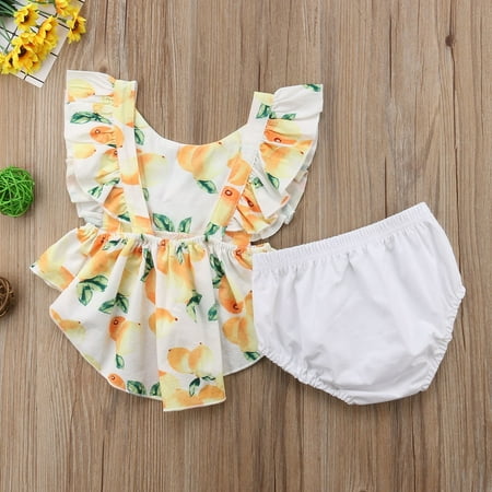 Hot fashion Summer Toddler Baby Girl Lemon Tops Dress Sleeveless Tutu Shorts Outfits NEW
Hot fashion Summer Toddler Baby Girl Lemon Tops Dress Sleeveless Tutu Shorts Outfits NEW