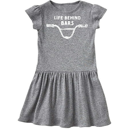 Inktastic Life Behind Bars BMX Gift Toddler Girl Dress