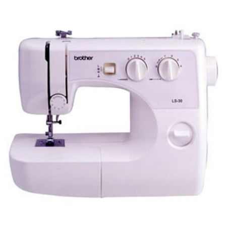 Brother Ls30 Electric Sewing Machine - Vertical Bobbin System - 20 Built-in Stitches - Manual Threading - Portable (ls30)