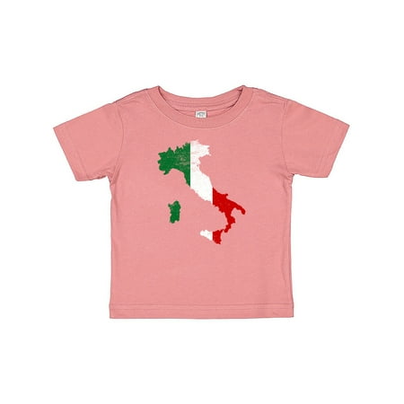 Inktastic Italian Map Flag Gift Baby Boy or Baby Girl T-Shirt