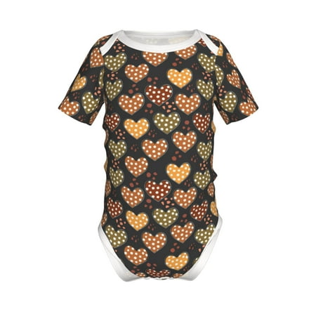 Yiaed Heart Print Infant Climbing Short Sleeve Onesie One-Piece Baby Bodysuit Clothes 0-12 Months -12 Months
Yiaed Heart Print Infant Climbing Short Sleeve Onesie One-Piece Baby Bodysuit Clothes 0-12 Months -12 Months