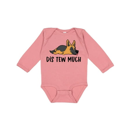Inktastic Napping Dis Tew Much German Shepherd Gift Baby Boy or Baby Girl Long Sleeve Bodysuit
Inktastic Napping Dis Tew Much German Shepherd Gift Baby Boy or Baby Girl Long Sleeve Bodysuit