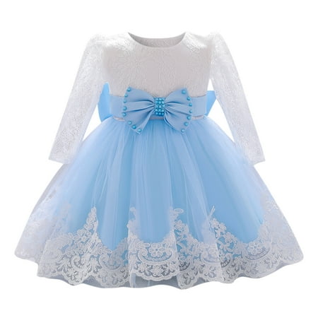 wofedyo flower girl dress Baby Girls Ruffle Long Sleeve Lace Bowknot Flower Dresses Pageant Party Wedding Princess Dress girls dresses size 10-12
wofedyo flower girl dress Baby Girls Ruffle Long Sleeve Lace Bowknot Flower Dresses Pageant Party Wedding Princess Dress girls dresses size 10-12