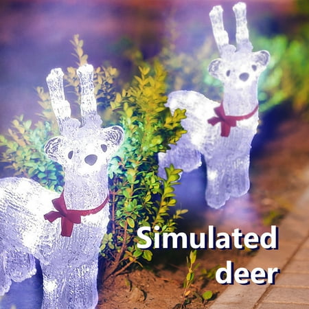 Finelylove Christmas Lights Christmas Deer With White Light Light Up Deer Decorations For Home Lawns Yard Garden Indoor Outdoor Adapter Insert
Finelylove Christmas Lights Christmas Deer With White Light Light Up Deer Decorations For Home Lawns Yard Garden Indoor Outdoor Adapter Insert
