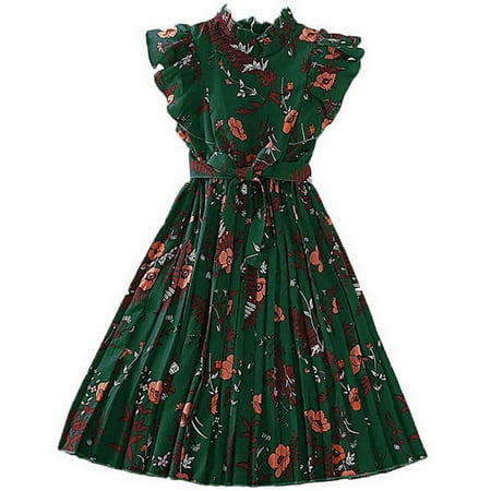 Clothes Summer Vintage Printed Flying Sleeves Pleated Princess Dresses Children Aged 8-12 Newborn Infant Child Sundress Streetwear Kids Dailywear Outwear
Clothes Summer Vintage Printed Flying Sleeves Pleated Princess Dresses Children Aged 8-12 Newborn Infant Child Sundress Streetwear Kids Dailywear Outwear