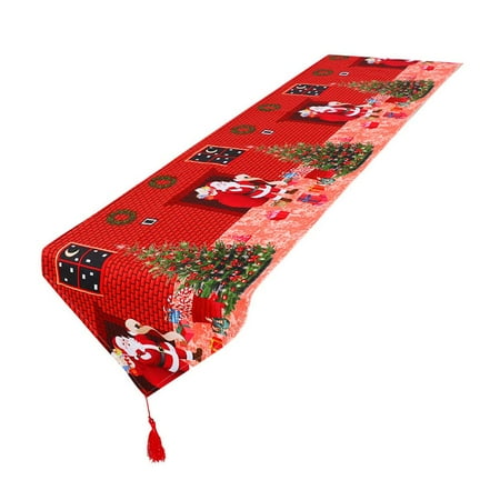 150x40CM Christmas Printing Table Cloth Exquisite Table Cover for Home Restaurant Dining Table (Red)
150x40CM Christmas Printing Table Cloth Exquisite Table Cover for Home Restaurant Dining Table (Red)