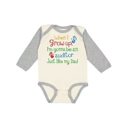 Inktastic Future Auditor Like My Dad Gift Baby Boy or Baby Girl Long Sleeve Bodysuit
Inktastic Future Auditor Like My Dad Gift Baby Boy or Baby Girl Long Sleeve Bodysuit