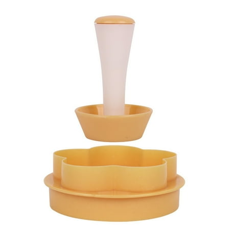 Farfi Tart Cutter Non-stick Food Grade DIY Plastic Pastry Tamper Tart Cupcake Mold Kitchen Supplies (Yellow)
Farfi Tart Cutter Non-stick Food Grade DIY Plastic Pastry Tamper Tart Cupcake Mold Kitchen Supplies (Yellow)