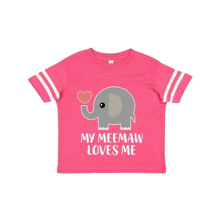 Inktastic My Meemaw Loves Me Grandson Granddaughter Gift Toddler Boy or Toddler Girl T-Shirt
Inktastic My Meemaw Loves Me Grandson Granddaughter Gift Toddler Boy or Toddler Girl T-Shirt