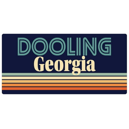Dooling Georgia 5 x 2.5-Inch Fridge Magnet Retro Design