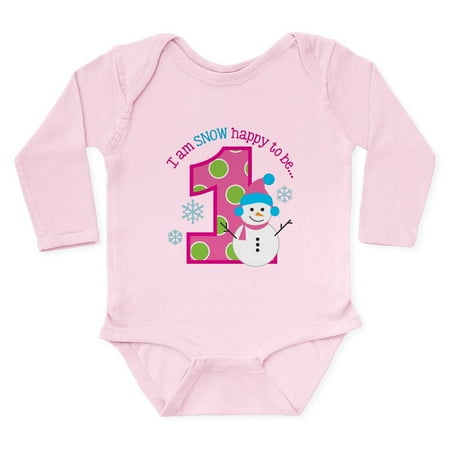 CafePress - Snowman Girl 1St Birthday Body Suit - Long Sleeve Infant Bodysuit
CafePress - Snowman Girl 1St Birthday Body Suit - Long Sleeve Infant Bodysuit