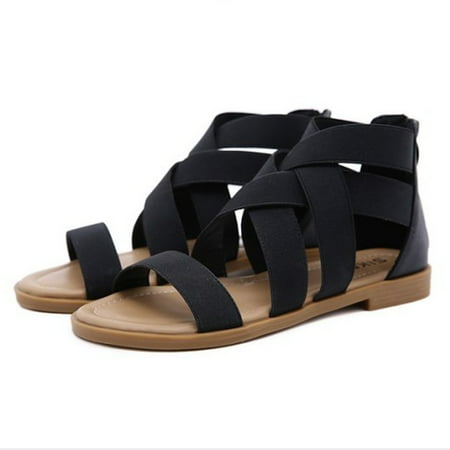 DAFENGEA Casual Women S Elastic Ankle Strap Low Wedges Open Toe Shoes Flats Gladiator Sandals Comfortable Ladies Brown Wedge Sandals for Women Beach Shoes
DAFENGEA Casual Women S Elastic Ankle Strap Low Wedges Open Toe Shoes Flats Gladiator Sandals Comfortable Ladies Brown Wedge Sandals for Women Beach Shoes