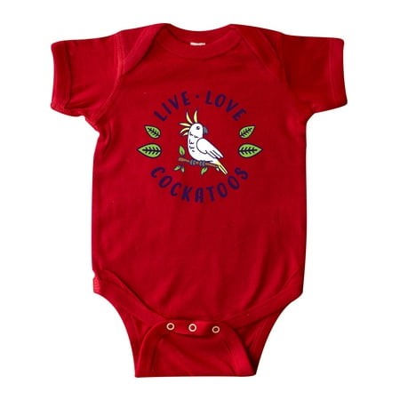 Inktastic Live Love Cockatoos with Tropical Bird Gift Baby Boy or Baby Girl Bodysuit
Inktastic Live Love Cockatoos with Tropical Bird Gift Baby Boy or Baby Girl Bodysuit