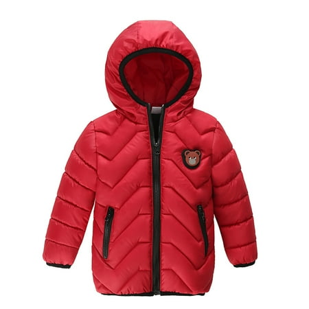 Verugu Toddler Baby Girls Boys Winter Coat Thicken Warm Jackets Baby Hooded Snow Outwear Coat Kids Solid Winter Hooded Down Coat Jacket Outwear Padded Red 2-3 Years
Verugu Toddler Baby Girls Boys Winter Coat Thicken Warm Jackets Baby Hooded Snow Outwear Coat Kids Solid Winter Hooded Down Coat Jacket Outwear Padded Red 2-3 Years
