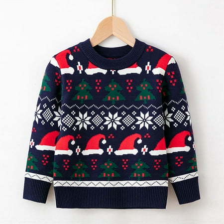 Christmas Toddler Boys Girls Christmas Cartoon Xmas Hat Prints Sweater Long Sleeve Warm Knitted Pullover Tops
Christmas Toddler Boys Girls Christmas Cartoon Xmas Hat Prints Sweater Long Sleeve Warm Knitted Pullover Tops