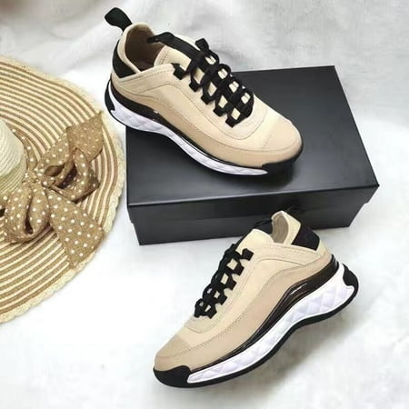Fashion TopQuality Designer shoes real leather Sandals Handmade Multicolor Gradient Technical sneakers women famous shoe Trainers 35-40
Fashion TopQuality Designer shoes real leather Sandals Handmade Multicolor Gradient Technical sneakers women famous shoe Trainers 35-40