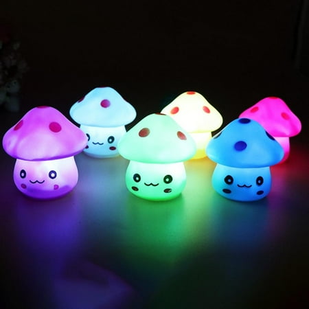 Mushroom Night Light Color Changing LED Lamp Luminous for Bedside Corridor Baby room
Mushroom Night Light Color Changing LED Lamp Luminous for Bedside Corridor Baby room