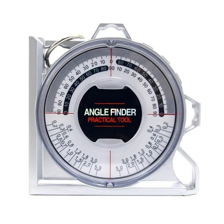 Magnetic Angle Locator Slope Protractor Level Meter Portable Measuring Tool