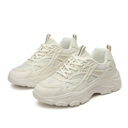 Women‘s Casual Sneakers Lightweight & Breathable Shoes Thick Sole Lace-up Running Shoes
Women‘s Casual Sneakers Lightweight & Breathable Shoes Thick Sole Lace-up Running Shoes