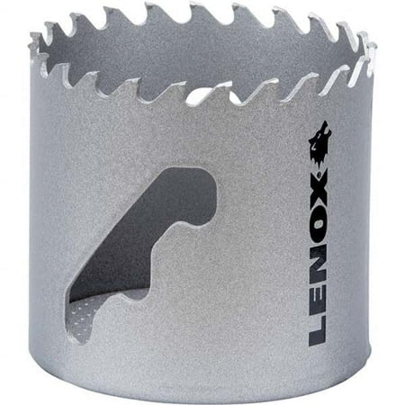 Lenox 2-1/8 Diam 1-1/2 Cutting Depth Hole Saw Carbide-Tipped Saw Toothed Edge