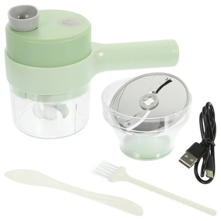 Electric Vegetable Cutter 1 Set Portable Electric Vegetable Cutter Electric Garlic Masher Vegetable Slicer
Electric Vegetable Cutter 1 Set Portable Electric Vegetable Cutter Electric Garlic Masher Vegetable Slicer