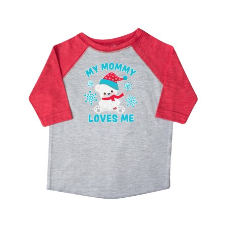 Inktastic Polar Bear My Mommy Loves Me in Santa Hat with Snowflakes Gift Toddler Boy or Toddler Girl T-Shirt
Inktastic Polar Bear My Mommy Loves Me in Santa Hat with Snowflakes Gift Toddler Boy or Toddler Girl T-Shirt