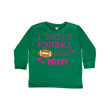 Inktastic I Watch Football with My Poppi Gift Toddler Toddler Girl Long Sleeve T-Shirt
Inktastic I Watch Football with My Poppi Gift Toddler Toddler Girl Long Sleeve T-Shirt