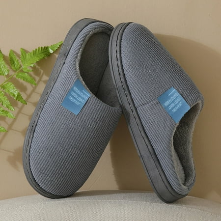 ZTTD Men s Women s Indoor Home Shoes Warm Shoes Soft-Soled Cotton Slippers Gray
ZTTD Men s Women s Indoor Home Shoes Warm Shoes Soft-Soled Cotton Slippers Gray