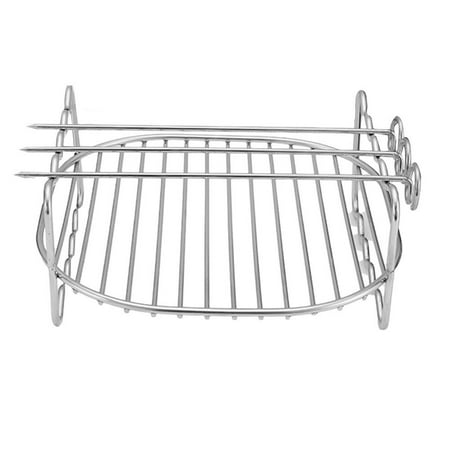 Julam Air Fryer Accessories with Skewers Double Layer Stainless Steel Airfryer Grill Multi-Purpose Rack Stand for Cooking Steaming Baking 6 7 8 inches
Julam Air Fryer Accessories with Skewers Double Layer Stainless Steel Airfryer Grill Multi-Purpose Rack Stand for Cooking Steaming Baking 6 7 8 inches