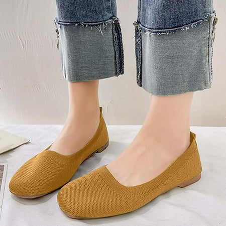 ZTTD Spring and Autumn Women Casual Shoes Flat Bottom Square Toe Fly Woven Mesh Breathable Comfortable Slip On Solid Color Simple Style
ZTTD Spring and Autumn Women Casual Shoes Flat Bottom Square Toe Fly Woven Mesh Breathable Comfortable Slip On Solid Color Simple Style