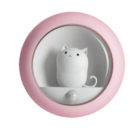 QUSENLON for Creative for Cat for Smart LED Night Light PIR Motion Sensor USB Rechargeabl
QUSENLON for Creative for Cat for Smart LED Night Light PIR Motion Sensor USB Rechargeabl