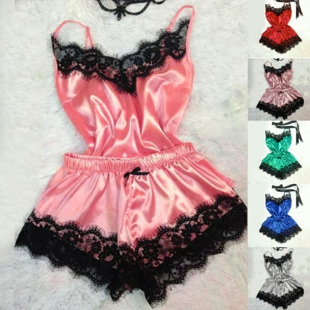 Pajamas For Women Plus Size Fashion Sexy Lace Sleepwear Temptation Underwear Nightdress Halter Top Shorts Two-piece Set Lingerie for Women Clearance
Pajamas For Women Plus Size Fashion Sexy Lace Sleepwear Temptation Underwear Nightdress Halter Top Shorts Two-piece Set Lingerie for Women Clearance