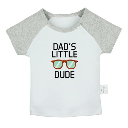 Dad s Little Dude Funny T shirt For Baby Newborn Babies T-shirts Infant Tops 0-24M Kids Graphic Tees Clothing (Short Gray Raglan T-shirt 18-24 Months)
Dad s Little Dude Funny T shirt For Baby Newborn Babies T-shirts Infant Tops 0-24M Kids Graphic Tees Clothing (Short Gray Raglan T-shirt 18-24 Months)