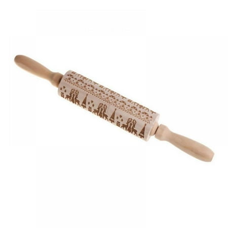 GOODLY For Christmas Theme Cookie Cake Bread Pizza Baking Gifts for Bread Pastry Pizza Fondant Pie Crust for Friends Children 1pcs Rolling Pin with Handles Classic Rolling Pin
GOODLY For Christmas Theme Cookie Cake Bread Pizza Baking Gifts for Bread Pastry Pizza Fondant Pie Crust for Friends Children 1pcs Rolling Pin with Handles Classic Rolling Pin
