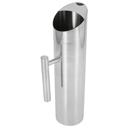 Stainless Steel Water Pitcher With Ice Tea Pot Jug Cold Beverages Pot Ktv Bar Accessories 2L
Stainless Steel Water Pitcher With Ice Tea Pot Jug Cold Beverages Pot Ktv Bar Accessories 2L