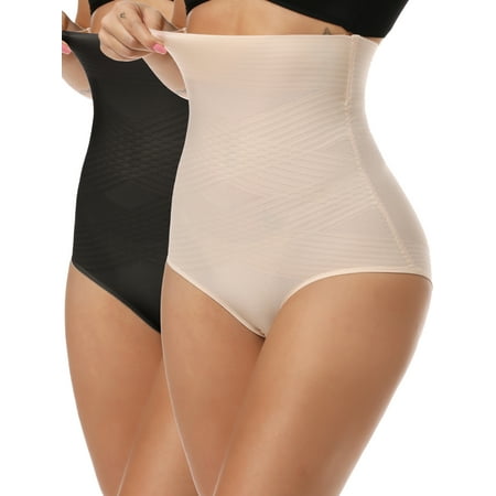 QRIC 2 Pack Tummy Control Shapewear Panties for Women High Waist Trainer Cincher Underwear Body Shaper
QRIC 2 Pack Tummy Control Shapewear Panties for Women High Waist Trainer Cincher Underwear Body Shaper