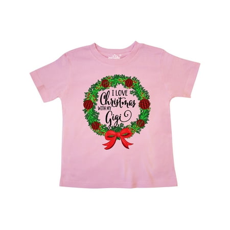 Inktastic I Love Christmas with My Gigi Wreath Gift Toddler Boy or Toddler Girl T-Shirt
Inktastic I Love Christmas with My Gigi Wreath Gift Toddler Boy or Toddler Girl T-Shirt