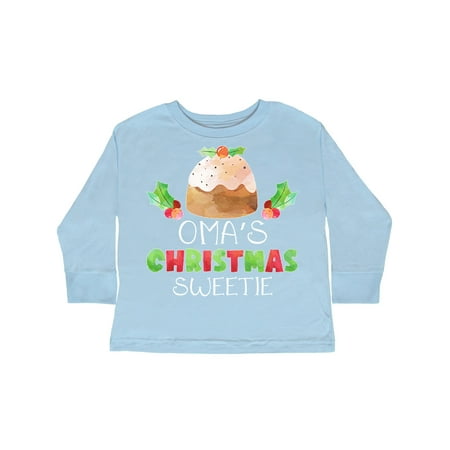 Inktastic Oma s Christmas Sweetie with Holiday Cake and Holly Gift Toddler Boy or Toddler Girl Long Sleeve T-Shirt
Inktastic Oma s Christmas Sweetie with Holiday Cake and Holly Gift Toddler Boy or Toddler Girl Long Sleeve T-Shirt