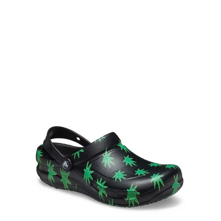 Crocs at Work Unisex Bistro Slip Resistant Clog Graphic and Solid