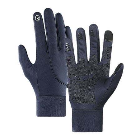 VEAREAR 1 Pair Full Finger Touch Screen Finger Gloves Plush Lining Non-Slip Silicone Zipper Pockets Riding Gloves for Riding
VEAREAR 1 Pair Full Finger Touch Screen Finger Gloves Plush Lining Non-Slip Silicone Zipper Pockets Riding Gloves for Riding